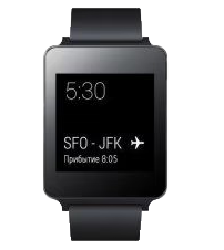 смарт-часы LG G-Watch W100 Black